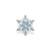 凛オリジナル雪の結晶ピアス・ライトブルー