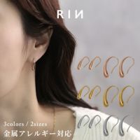 軟骨ピアスドロップティアドロップしずく型雫金属アレルギーストレートバーベル16ゲージボディピアス