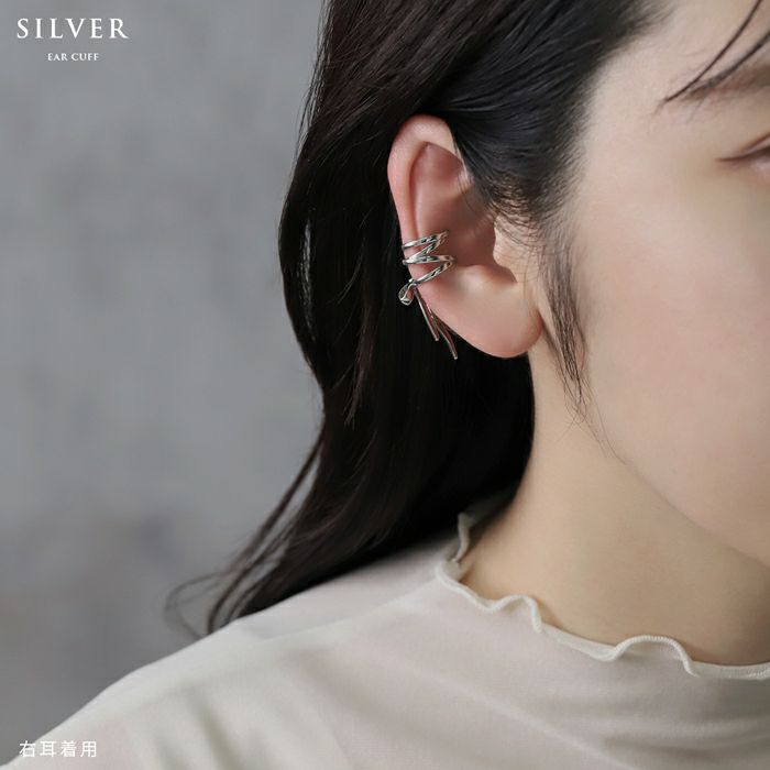 イヤカフリボンレースアップバレエコア韓国トレンドかわいいコルセットレディースアクセサリーボディピアス専門店凛RIN通販激安