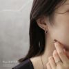 ピアス ミニ ハート かわいい 小さめ オールステンレス PVDコーティング スタッド アクセサリー