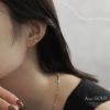 ピアス ミニ ハート かわいい 小さめ オールステンレス PVDコーティング スタッド アクセサリー