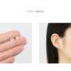 軟骨ピアス 花 オーロラ パステルカラー フラワー プチ 小さい かわいい ストレートバーベル ボディピアス