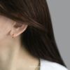 軟骨ピアス 24金 ピンクゴールド 金属アレルギー フープ ワンタッチセグメントリング ボディピアス