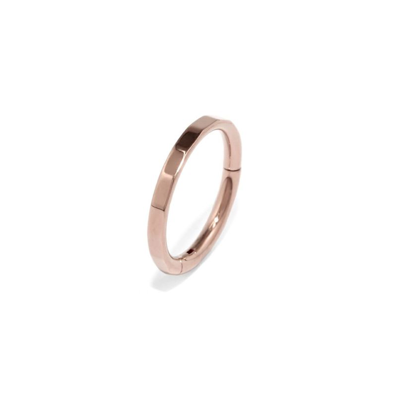24K 24金 ボディピアス フープ ゴールド