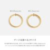 ピアス 24金 ピンクゴールド シンプル 大人カワイイ 金属アレルギー フープ  ワンタッチセグメントリング アクセサリー