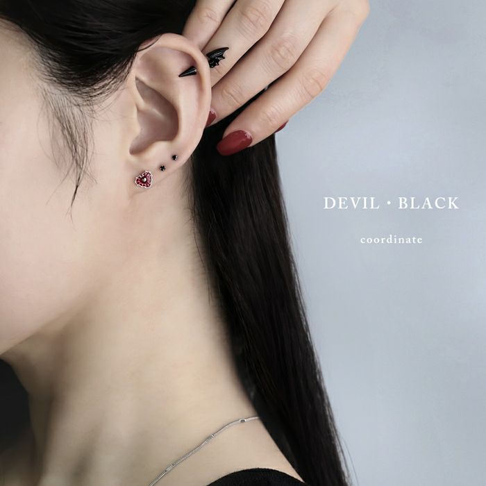 天使と悪魔の翼ピアス【凛限定デザイン】｜ボディピアス凛【公式】