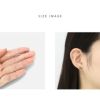 軟骨ピアス ハート とげ 有刺鉄線 クール ユニークストレートバーベル ボディピアス