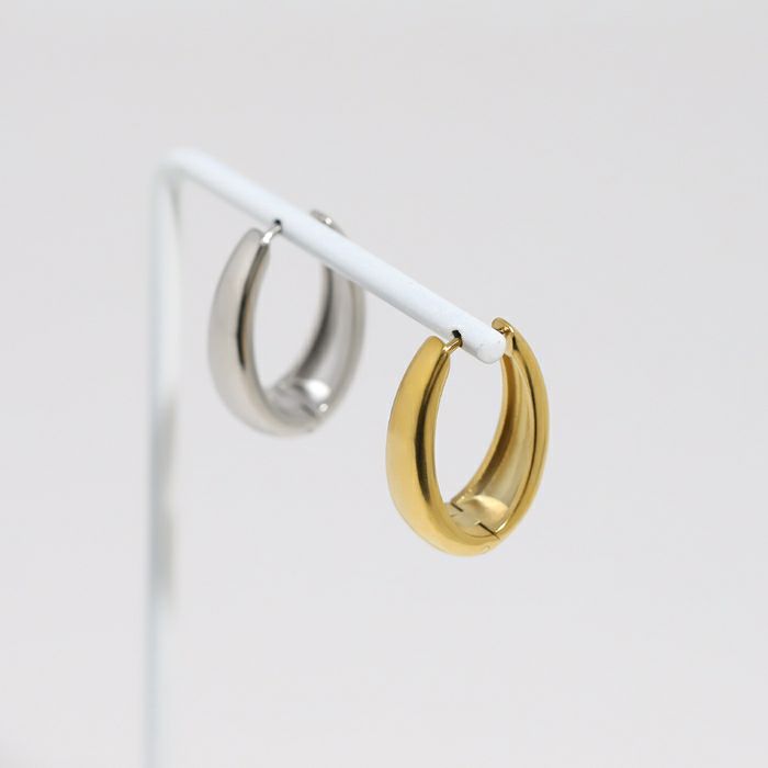 ピアス ドロップピアス シンプル 大人カワイイ ワンタッチ フープ リング アクセサリー
