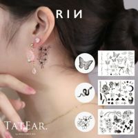 ステッカー タトゥーシール タティア 耳 おしゃれ TATEAR アート 一日 凛 オリジナル 雑貨 タトゥ