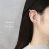 軟骨ピアス かわいい くま テディベア アンテナヘリックス ジルコニア ストレートバーベル ボディピアス 