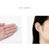 軟骨ピアス 星 スター きらきら コスモ 宇宙 ジュエル ストレートバーベル ボディピアス