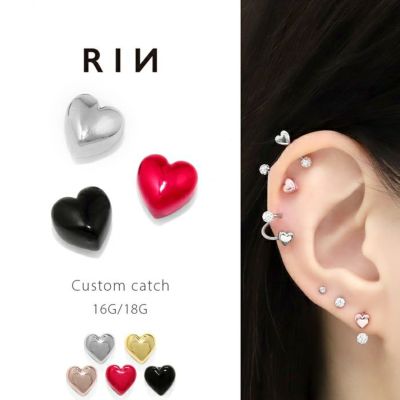 凛オリジナル】リンゴピアス 16G｜青りんご・赤りんごの推し活ボディピアス